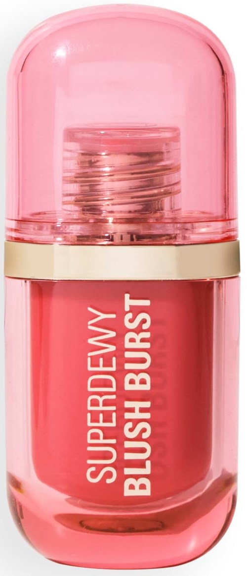 Revolution Beauty London Superdewy Blush Plump Serum Liquid Blush Watermelon Pop Coral