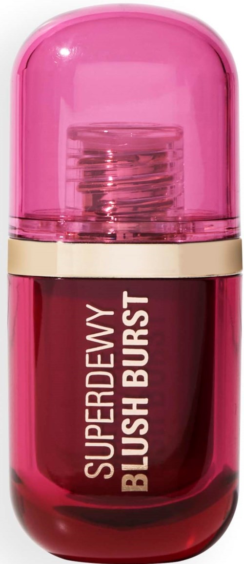 Revolution Beauty London Superdewy Blush Plump Serum Liquid Blush Wine Gummy Berry