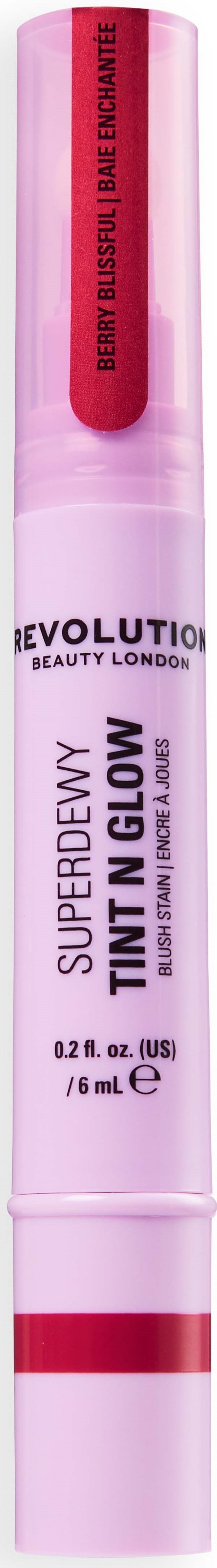 Revolution Beauty London Superdewy Blush Stain Berry Blissful