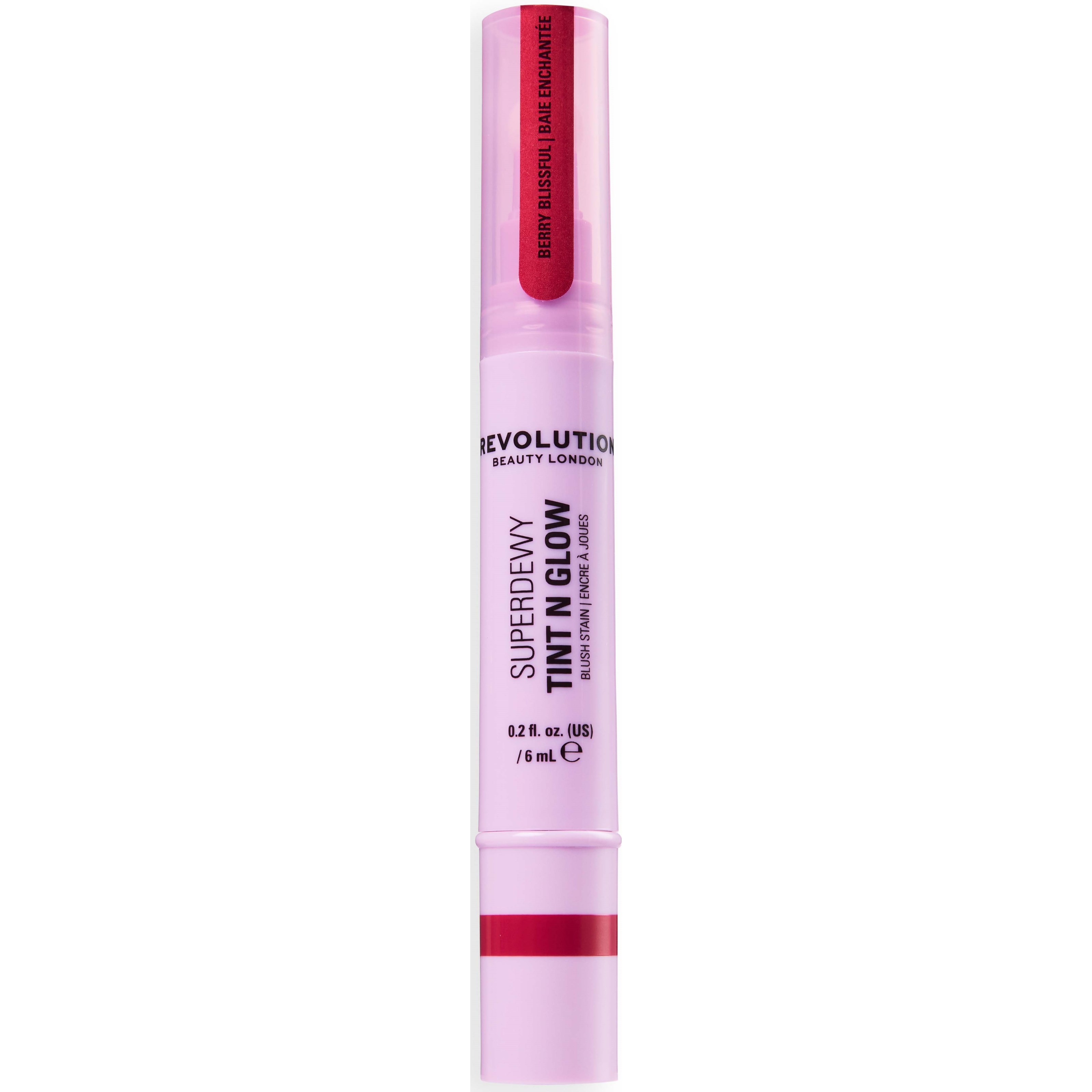 Revolution Beauty London Superdewy Blush Stain Berry Blissful