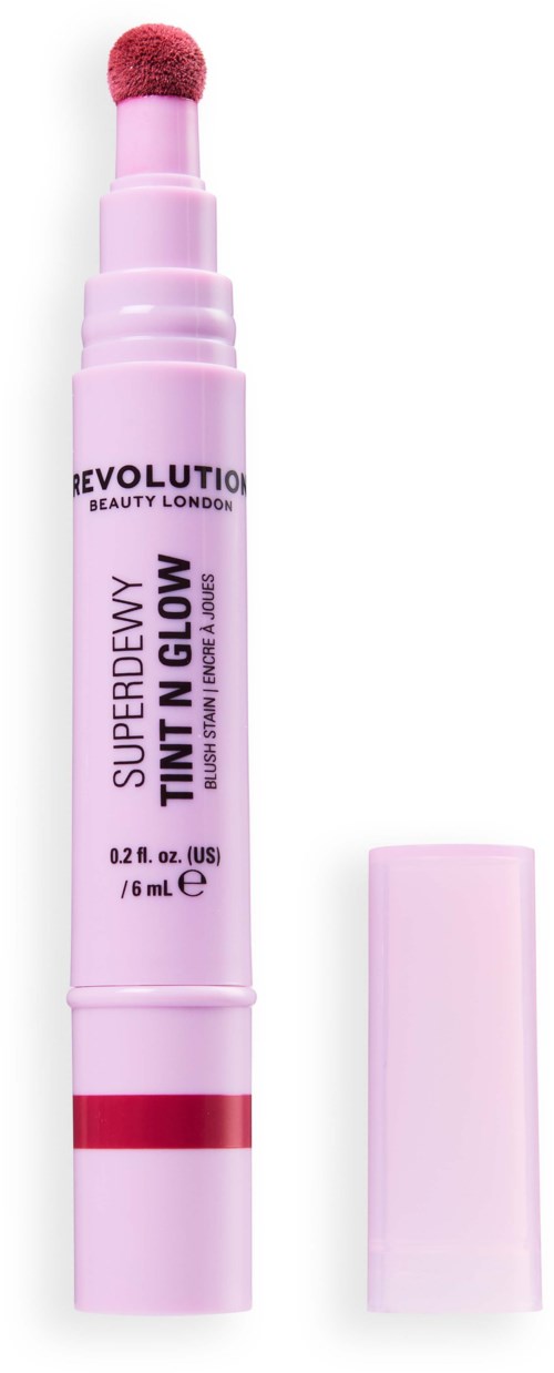 Revolution Beauty London Superdewy Blush Stain Berry Blissful