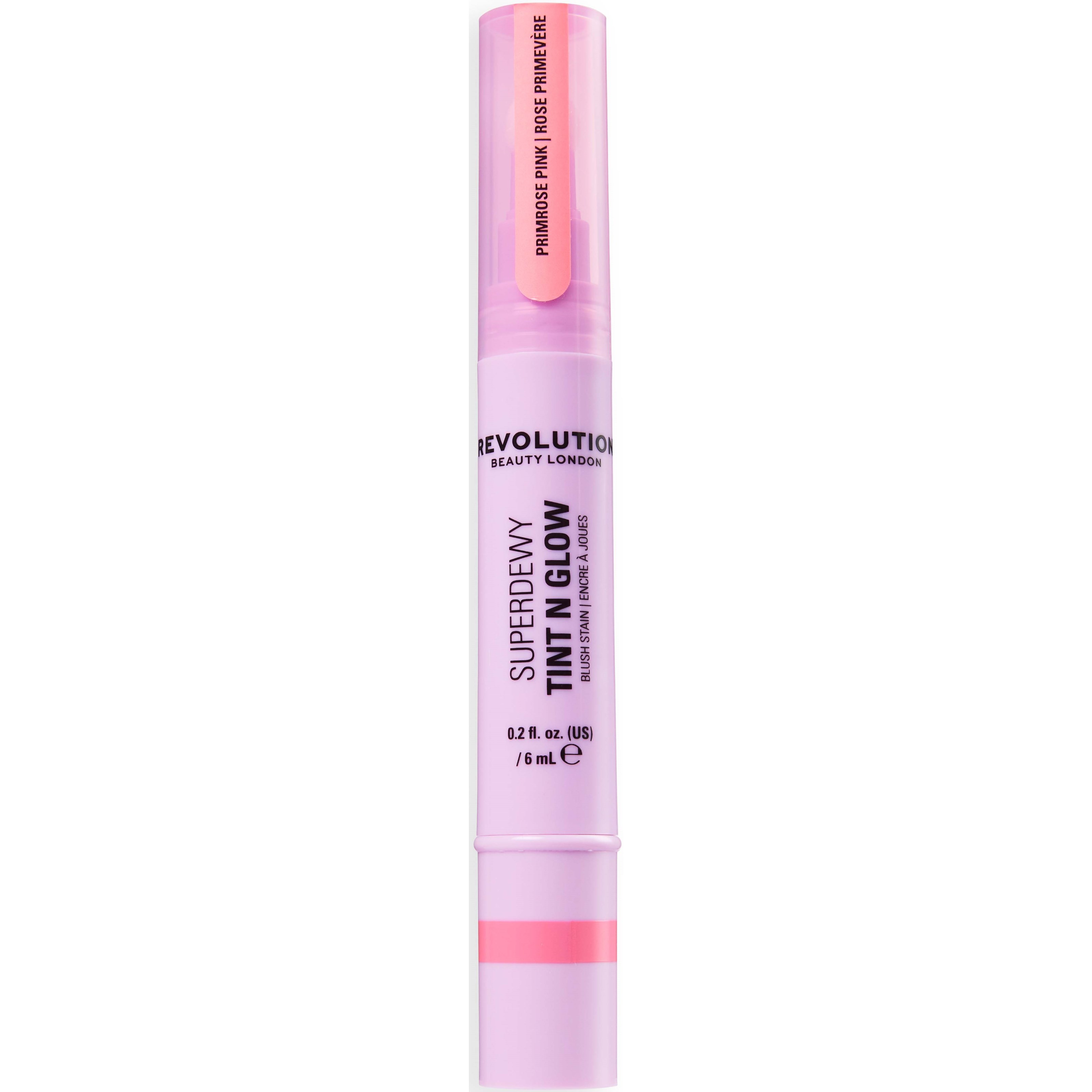 Revolution Beauty London Superdewy Blush Stain Primrose Pink