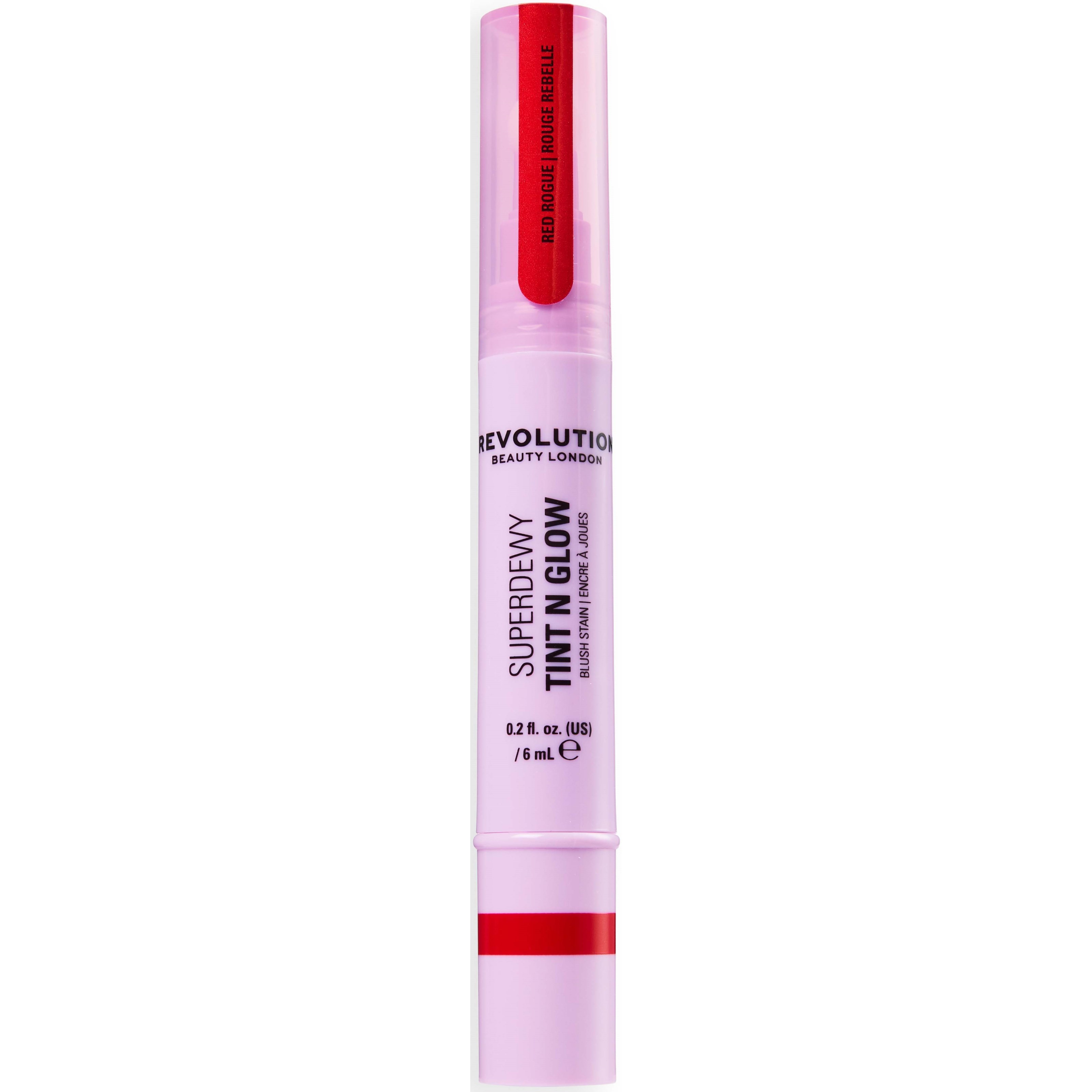 Revolution Beauty London Superdewy Blush Stain Red Rouge