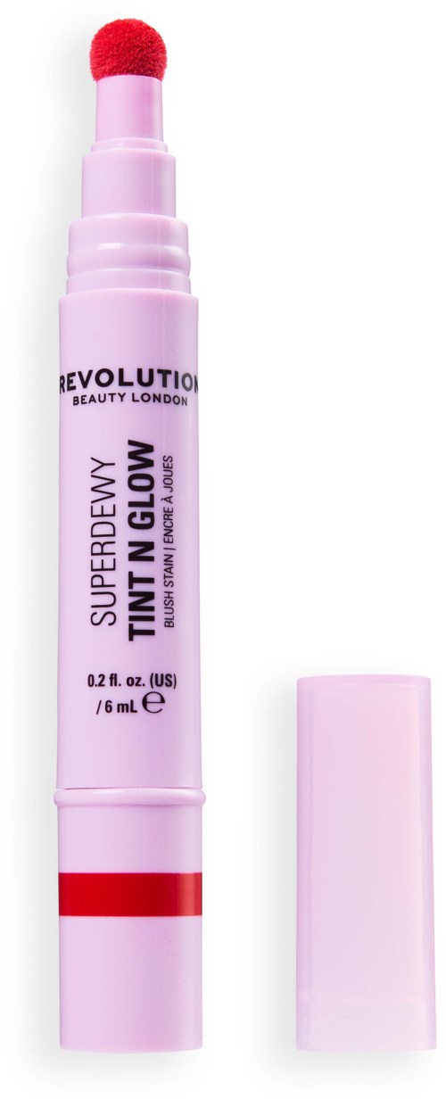 Revolution Beauty London Superdewy Blush Stain Red Rouge