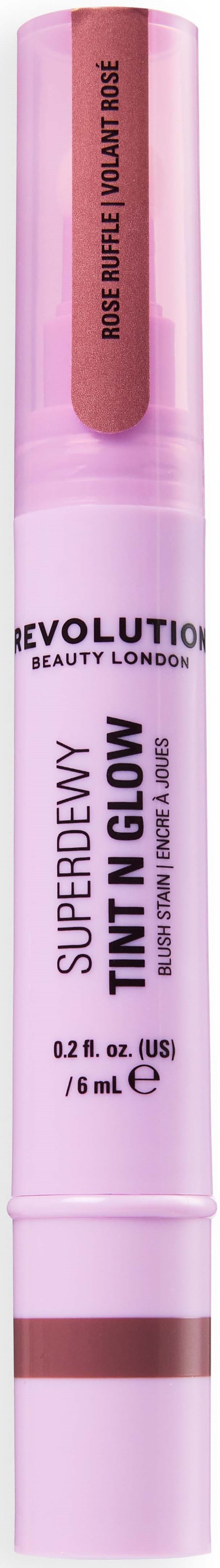 Revolution Beauty London Superdewy Blush Stain Rose Truffle