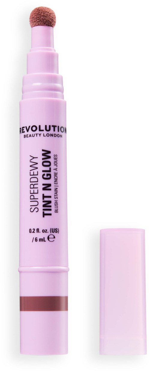 Revolution Beauty London Superdewy Blush Stain Rose Truffle