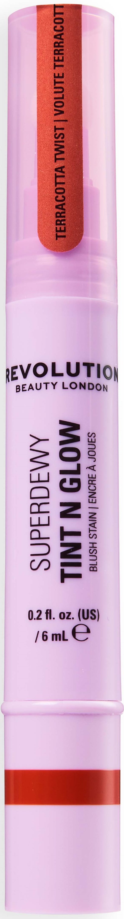 Revolution Beauty London Superdewy Blush Stain Terracotta Twist