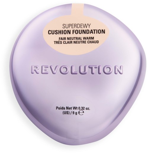 Revolution Beauty London Superdewy Cushion Foundation Fair Neutral Warm