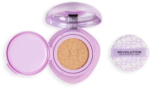 Revolution Beauty London Superdewy Cushion Foundation Light Neutral