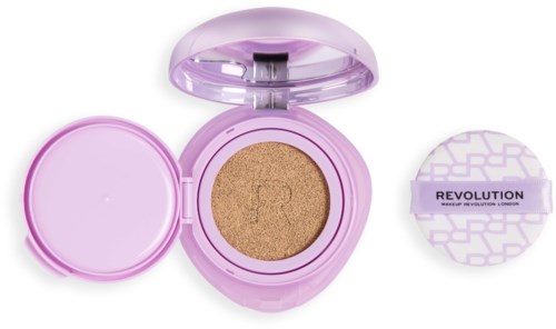 Revolution Beauty London Superdewy Cushion Foundation Light Neutral Cool