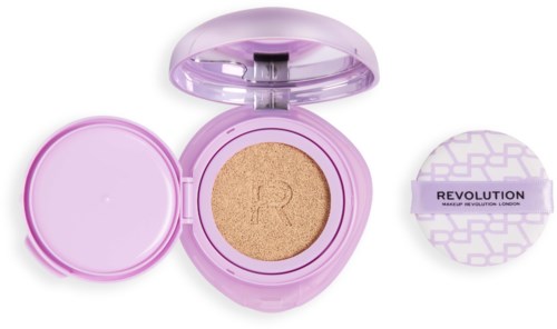 Revolution Beauty London Superdewy Cushion Foundation Light Neutral Warm