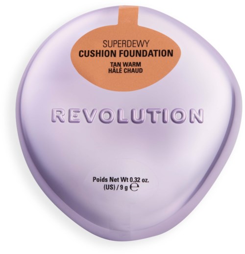 Revolution Beauty London Superdewy Cushion Foundation Tan Warm