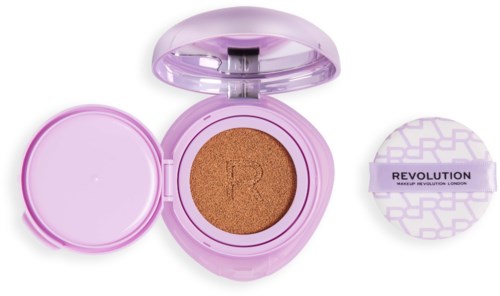 Revolution Beauty London Superdewy Cushion Foundation Tan Warm