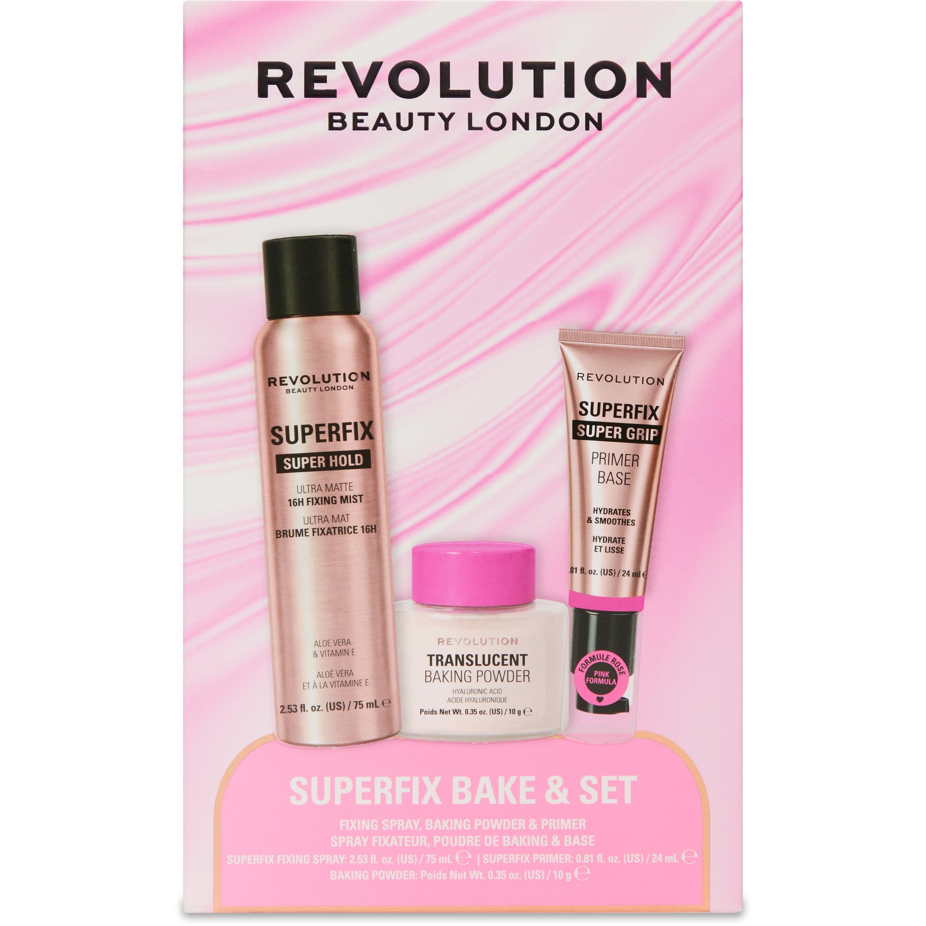 Revolution Beauty London Superfix Bake & Set