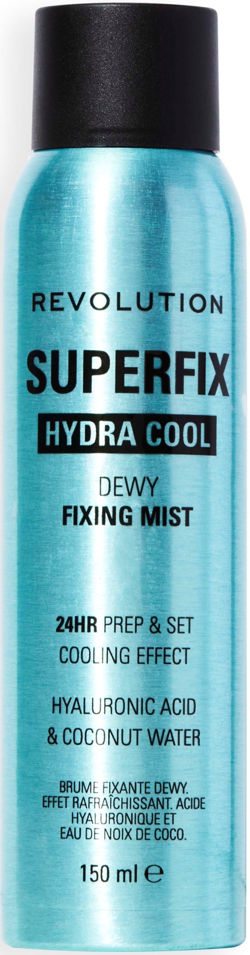 Revolution Beauty London Superfix Hydra Cool Prep + Fix Continous Fixing Mist 150 ml