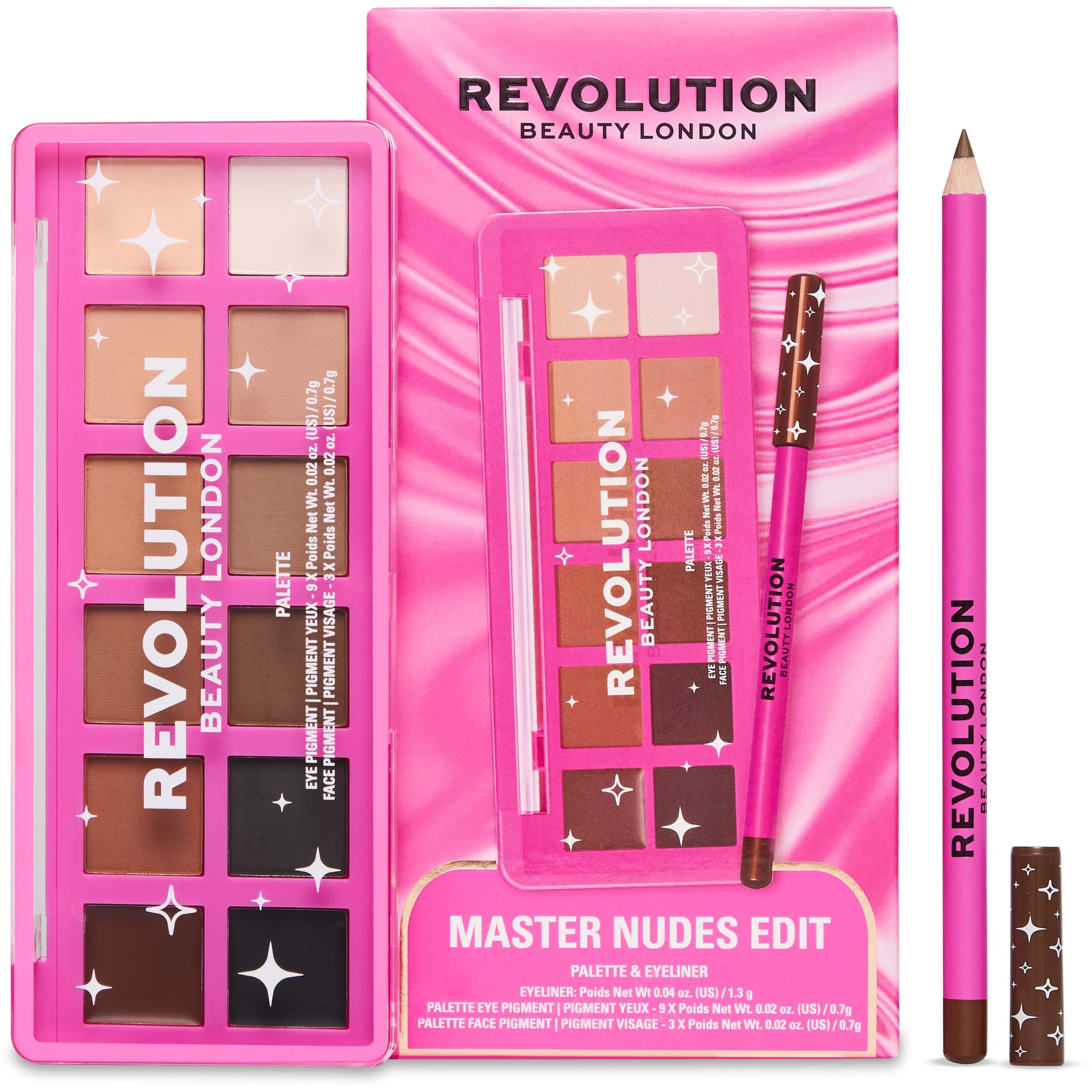 Revolution Beauty London The Master Nudes Edit