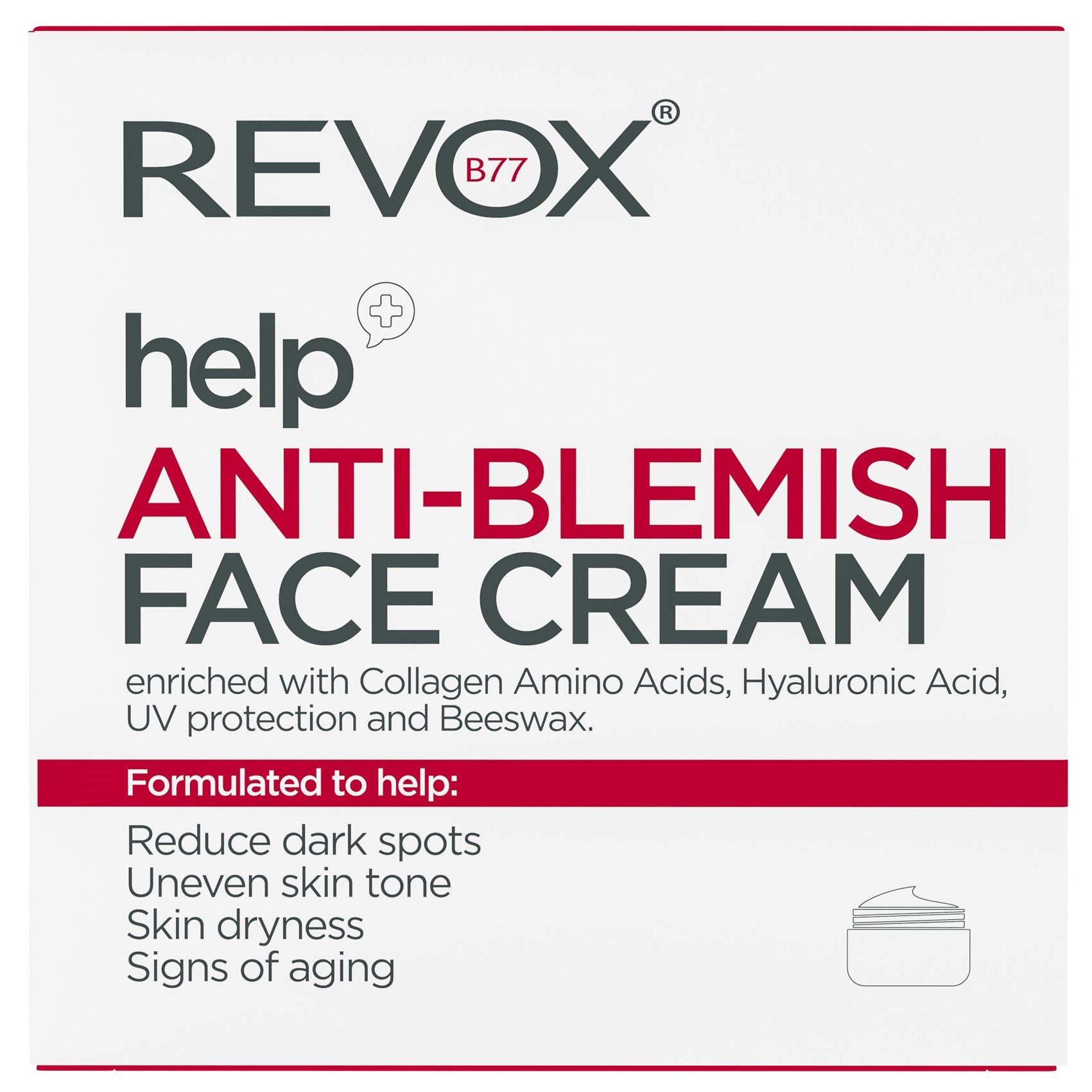 Revox B77 Help Anti-Blemish Face Cream 50 ml (obrázok 3)