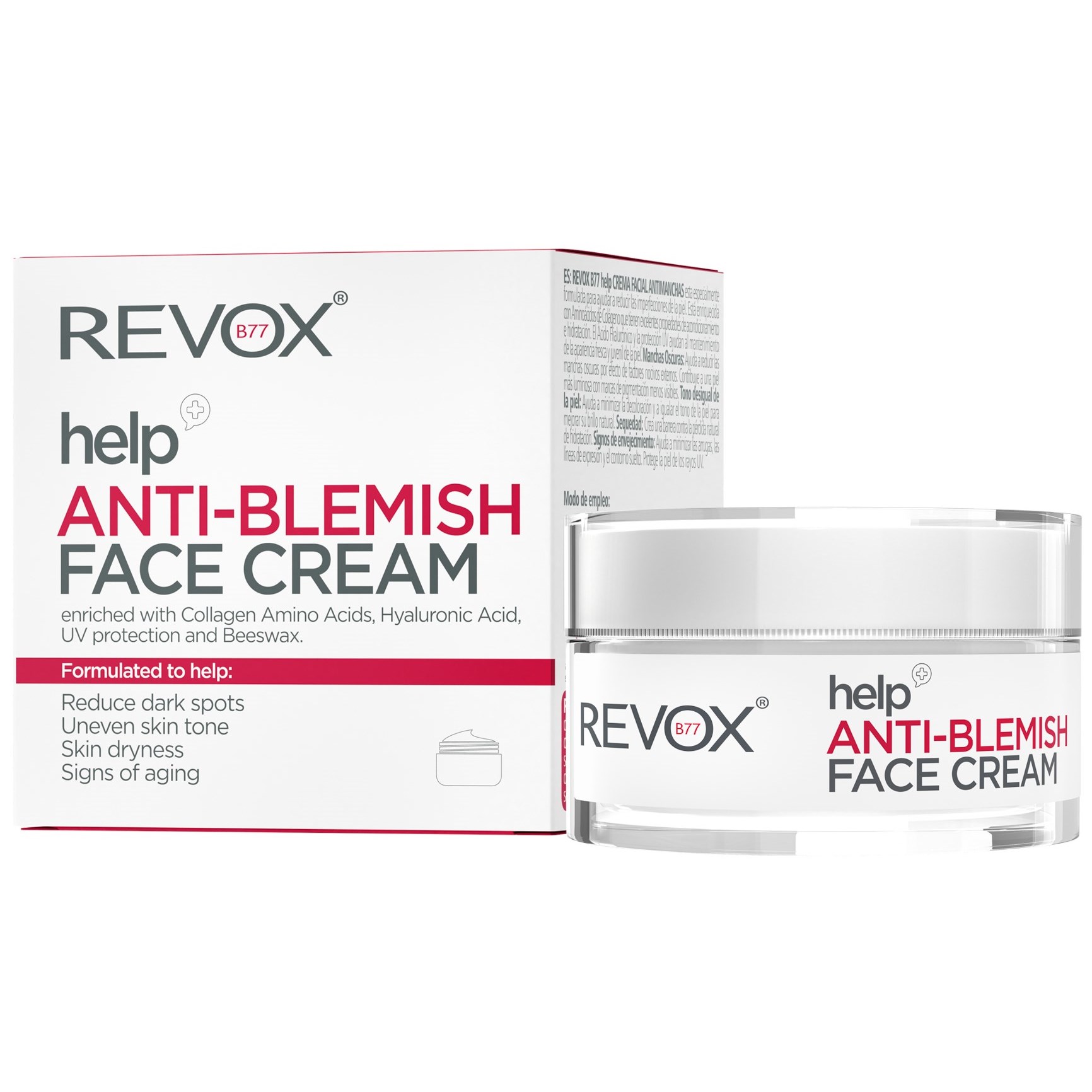 Revox B77 Help Anti-Blemish Face Cream 50 ml (obrázok 4)