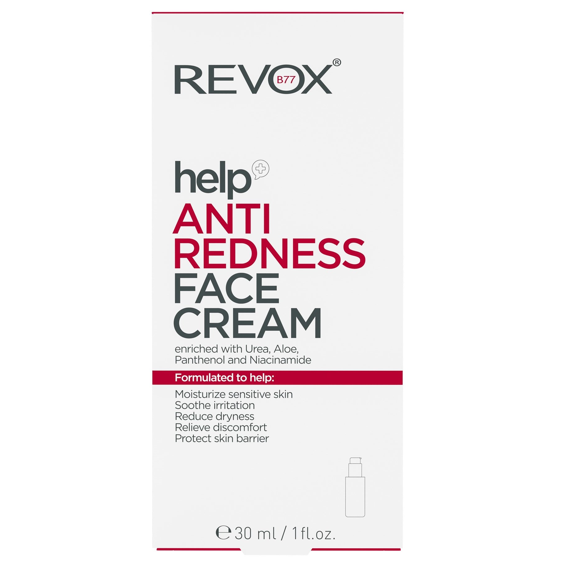 Revox B77 Help Anti Redness Face Cream 30 ml (obrázok 3)