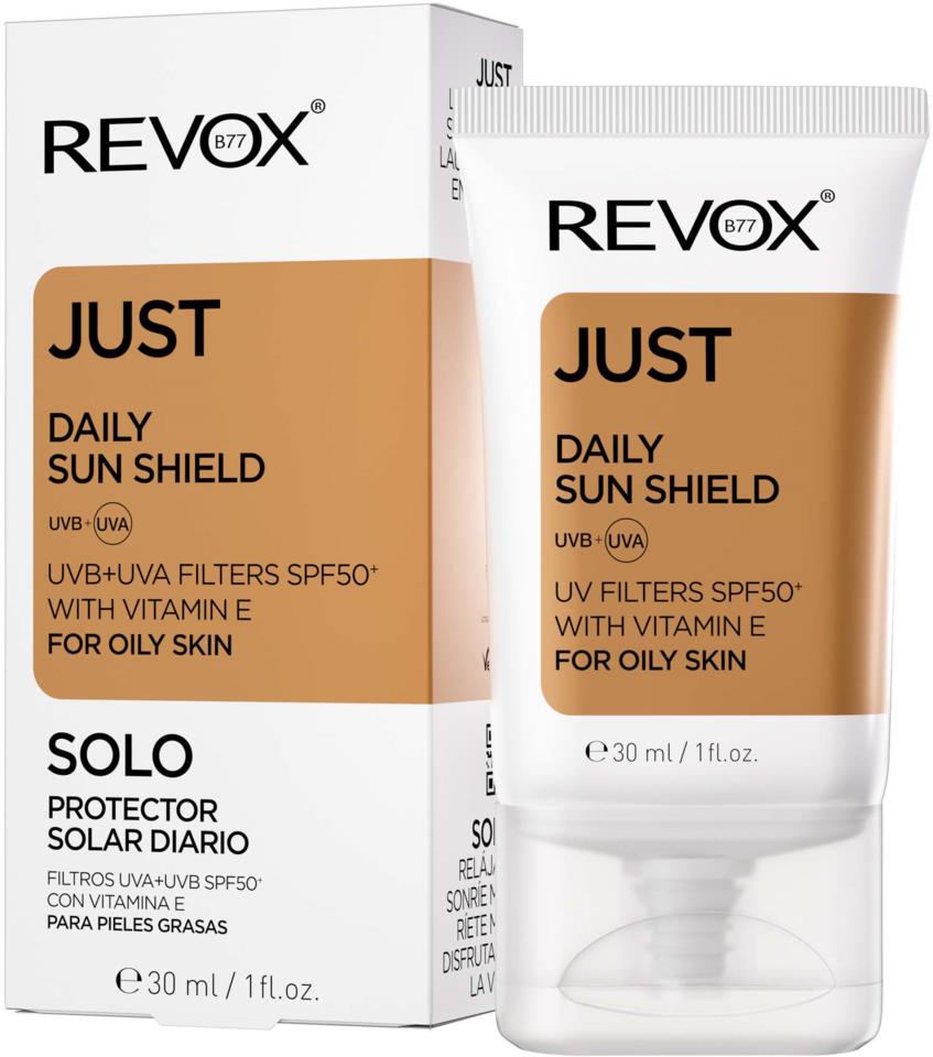 Revox B77 Just Daily Sun Shield SPF50 For Oily Skin 30ml