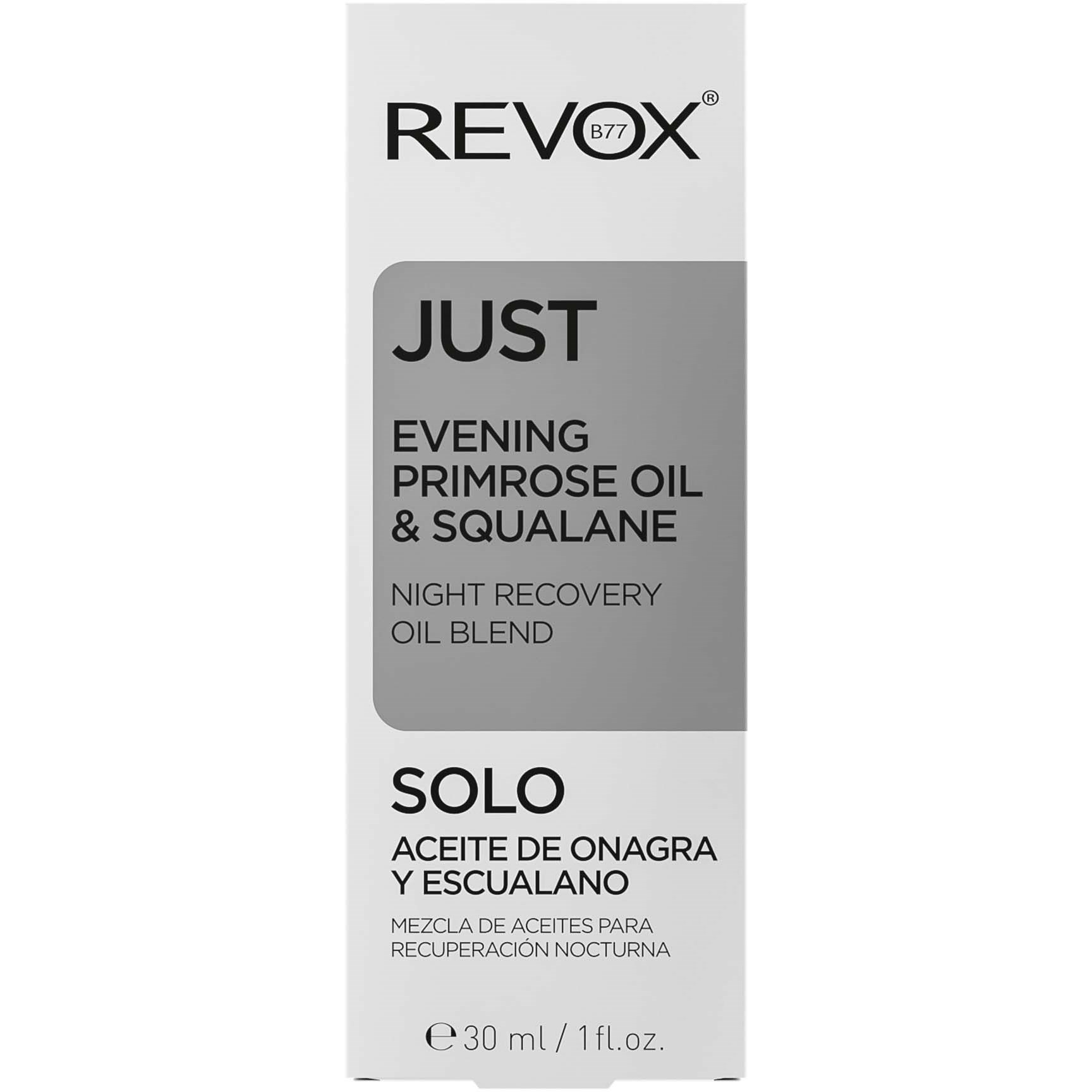 Revox B77 JUST Evening Primrose Oil & Squalane 30 ml (obrázok 3)