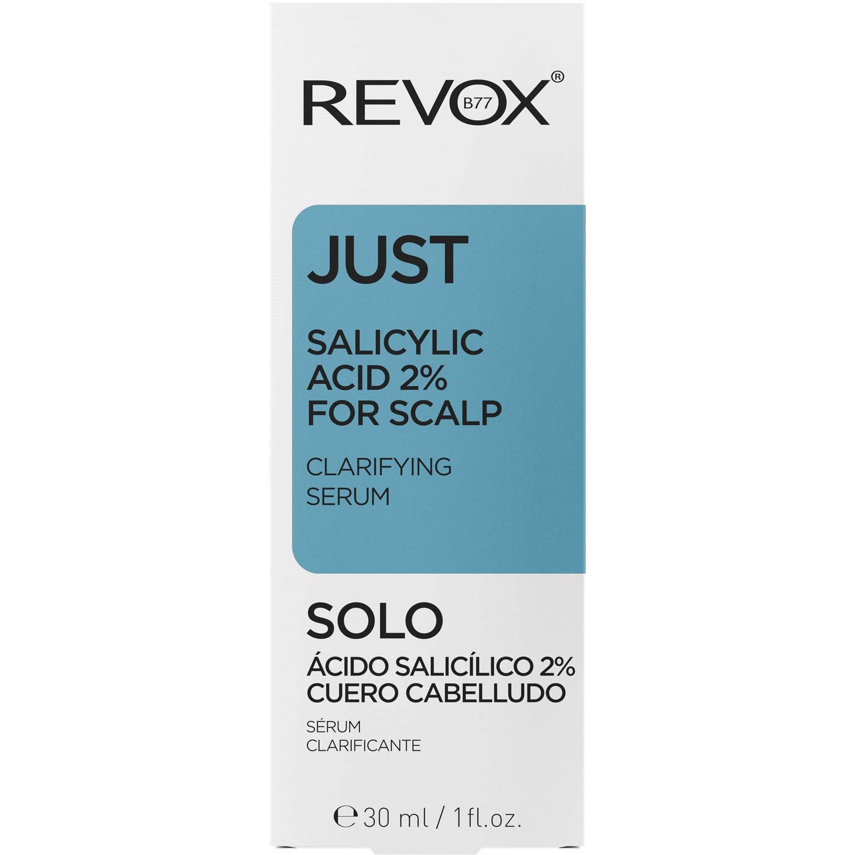 Revox B77 JUST Salicylic Acid 2% For Scalp 30 ml (obrázok 3)