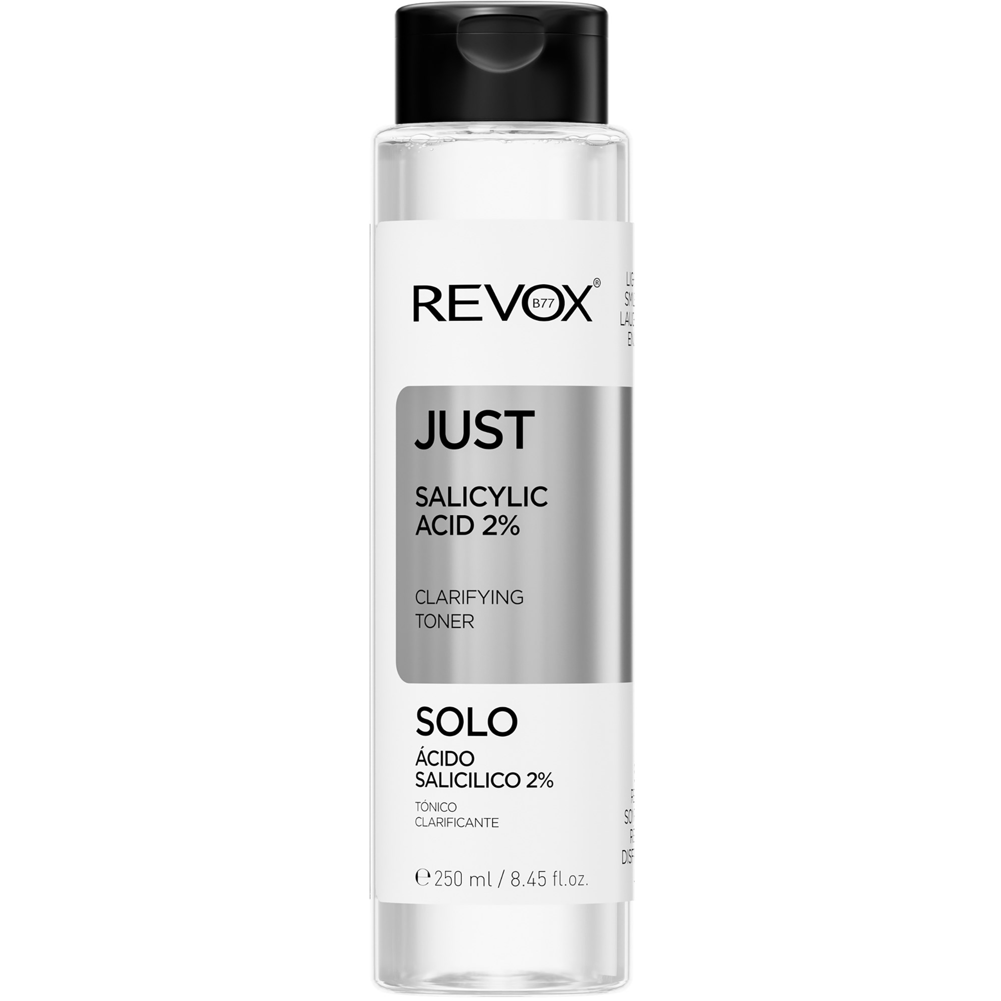Läs mer om Revox JUST REVOX B77 Salicylic Acid 2% Toner 250 ml