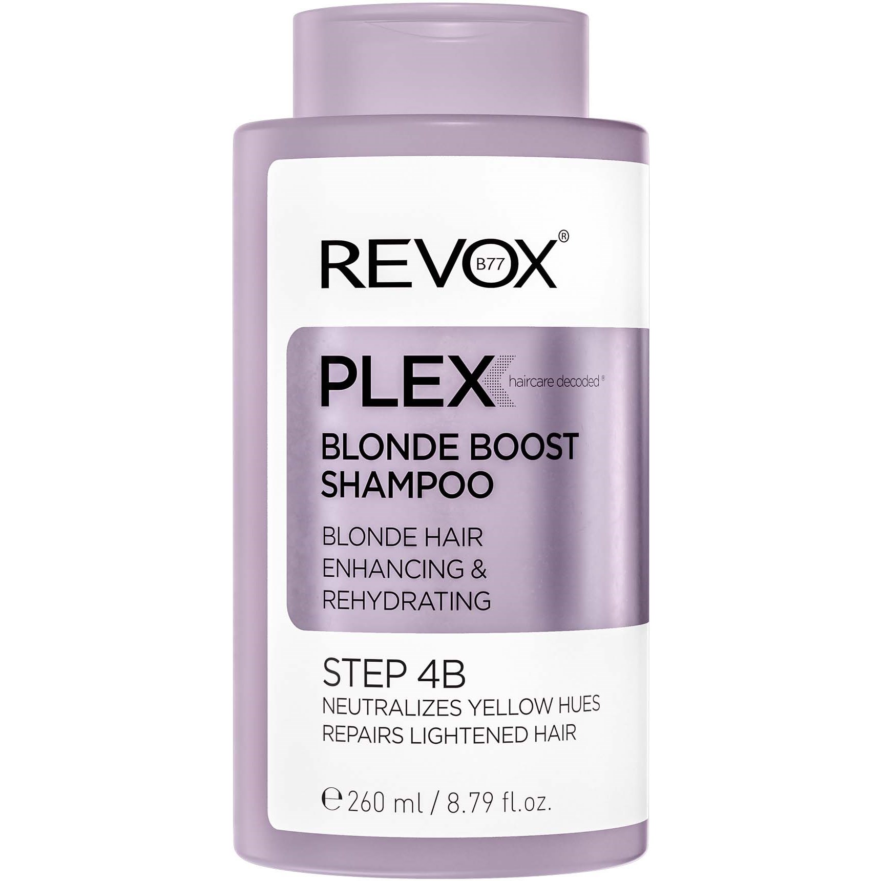 Läs mer om Revox PLEX Blonde Boost Shampoo Step 4B 260 ml