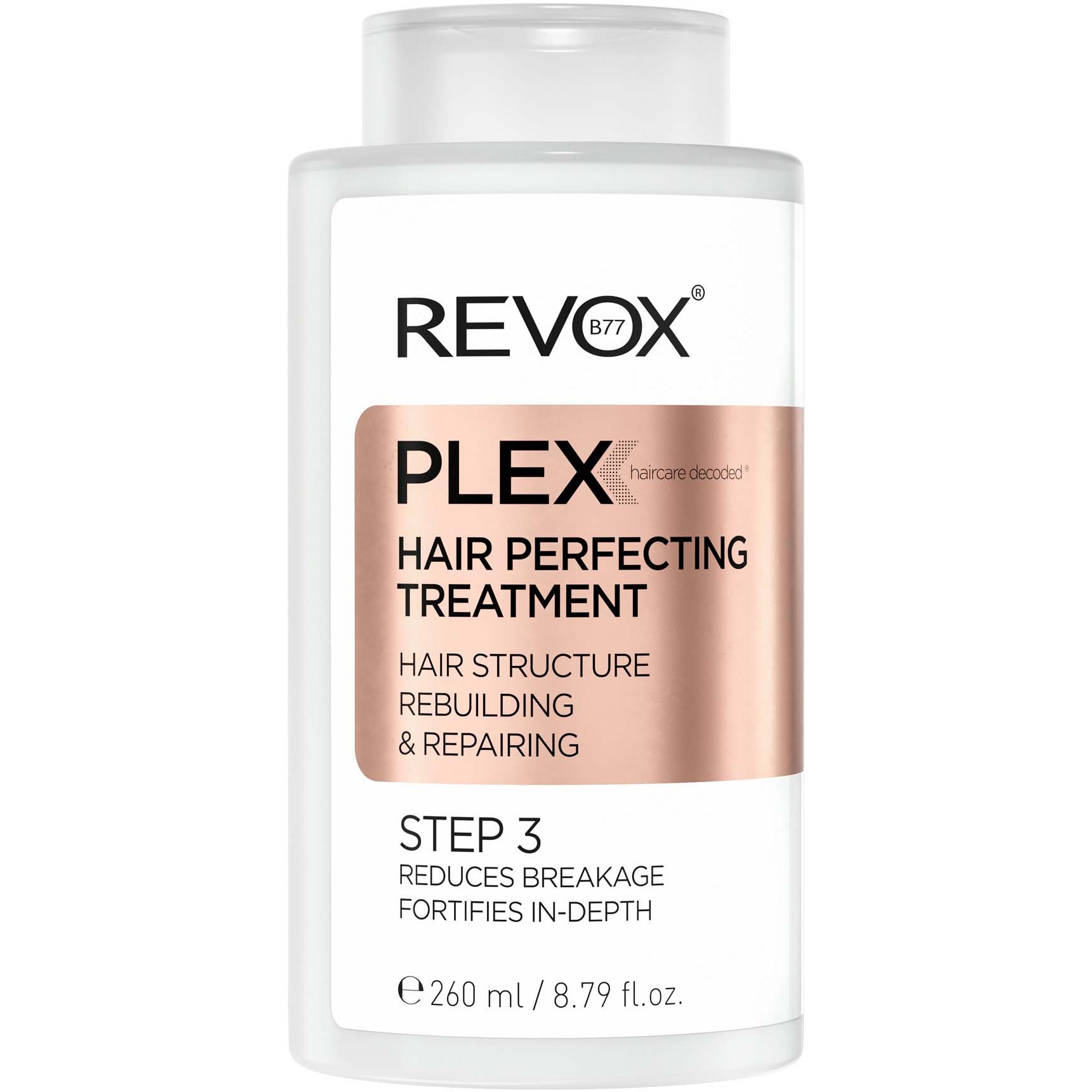 Revox PLEX REVOX B77 Hair Perfecting Treatment Step 3 260 ml