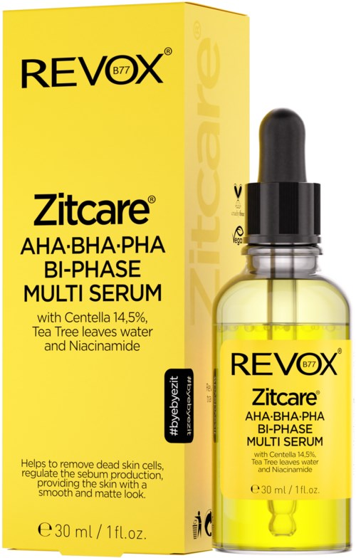 Revox B77 Zitcare® AHA.BHA.PHA. Bi-Phase Multi Serum 30 ml
