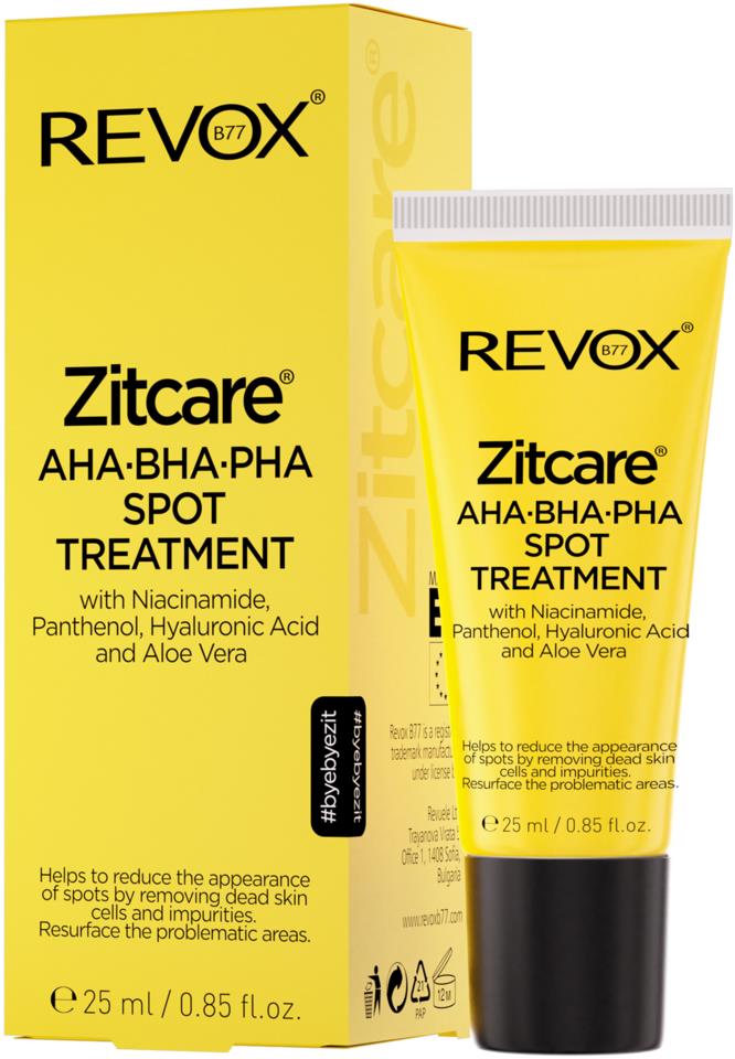 REVOX B77 Zitcare® AHA.BHA.PHA. Spot Treatment 25ml