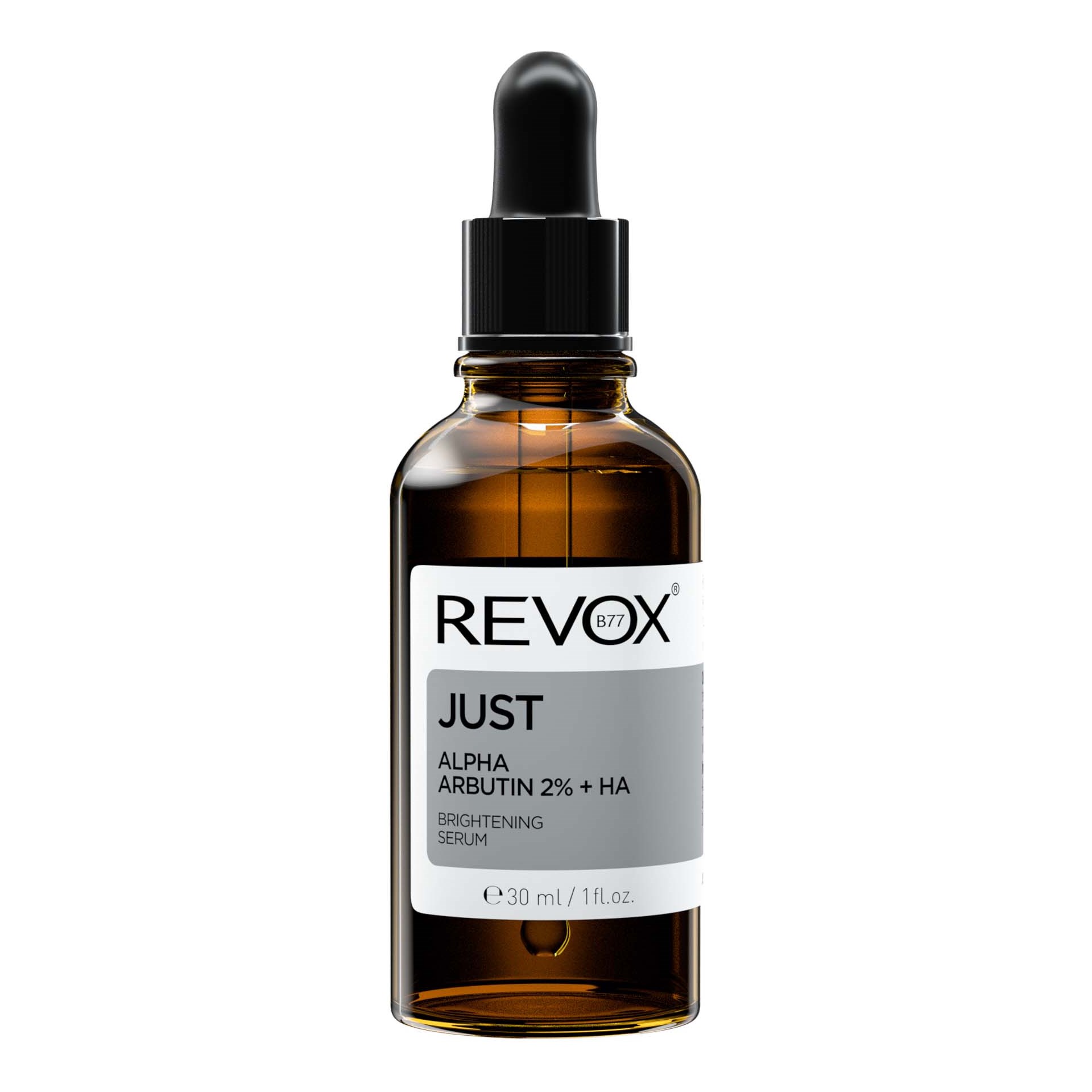 Läs mer om Revox JUST REVOX B77 Alpha Arbutin 2% + HA Brightening Serum 30 ml