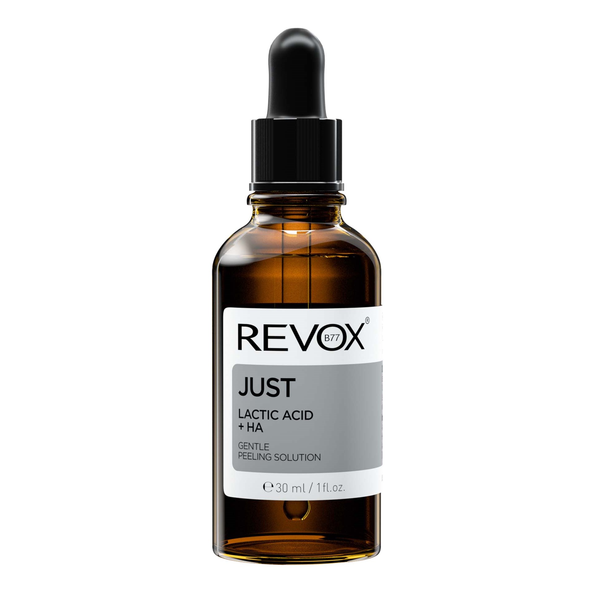 Läs mer om Revox JUST REVOX B77 Lactic Acid + Ha Gentle Peeling Solution 30 ml