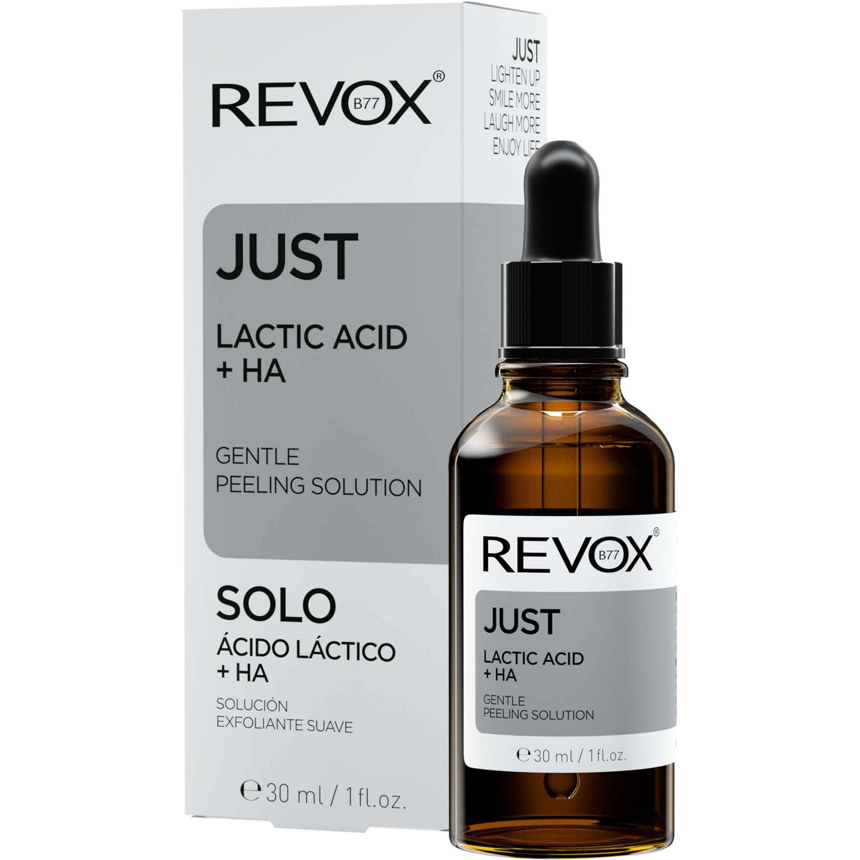 Alternativ bild 1 för Revox Just Lactic Acid + HA 30 ml