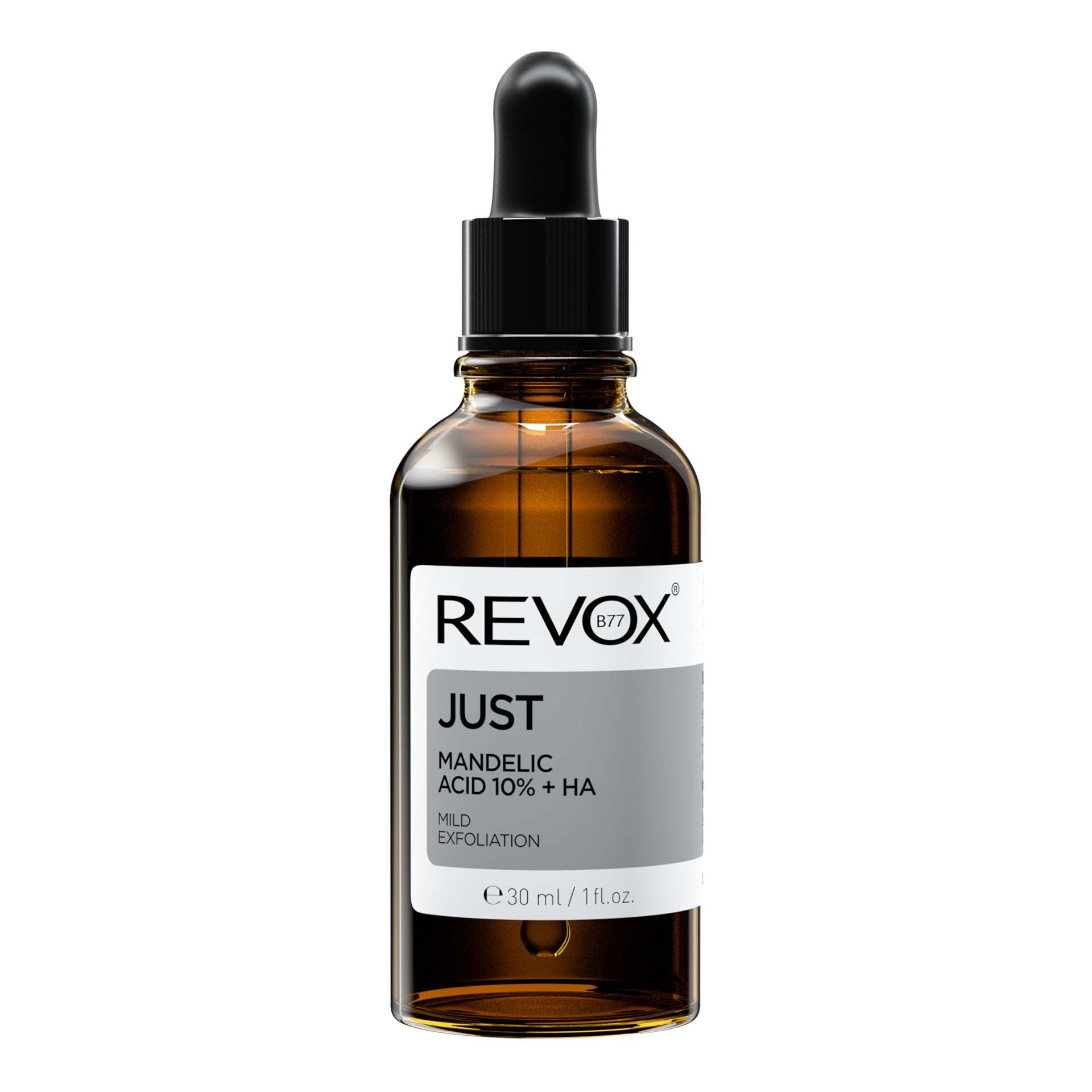 Läs mer om Revox JUST REVOX B77 Mandelic Acid 10% + HA Mild Exfoliating 30 ml