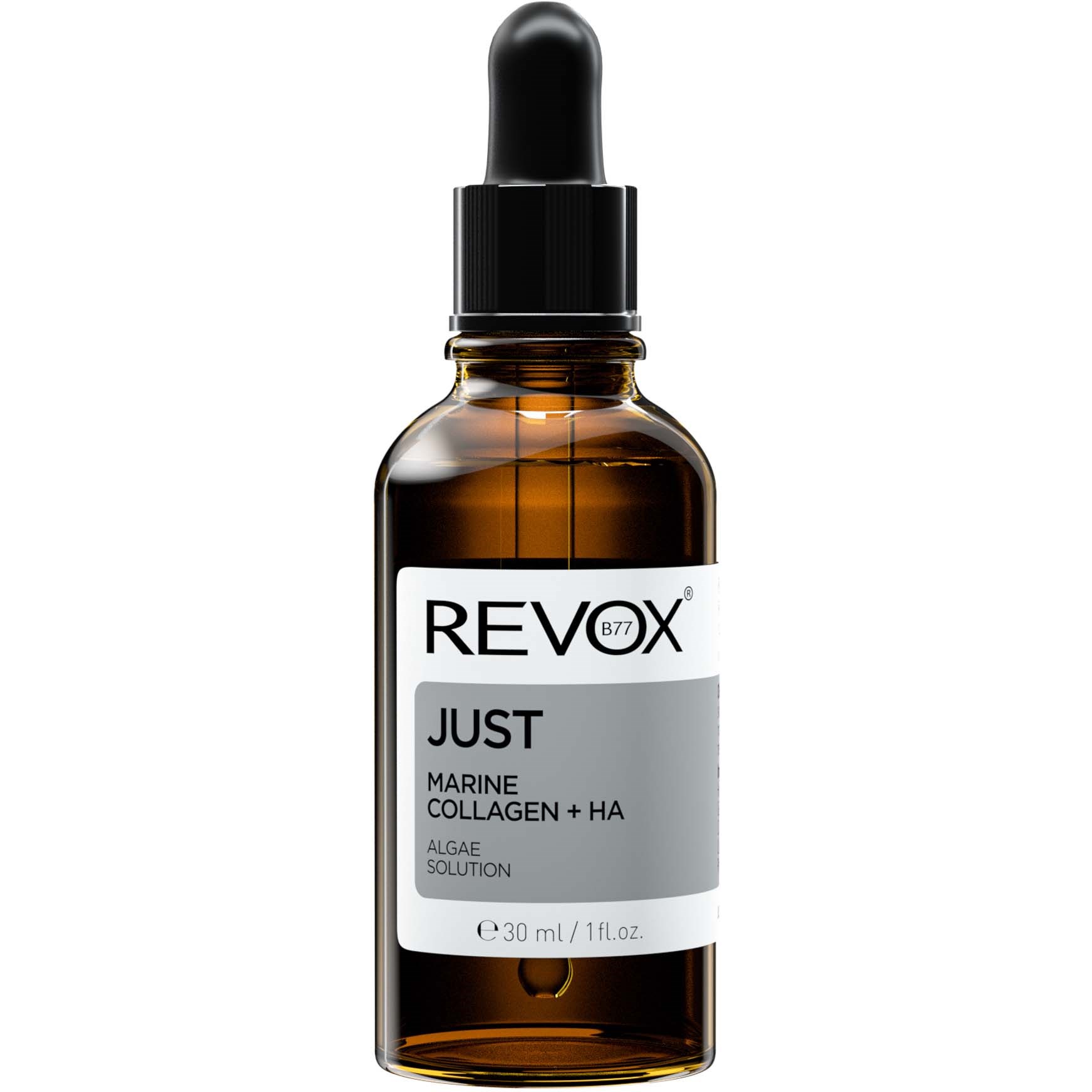 Revox JUST Marine Collagen + HA Algae Solution 30 ml billede