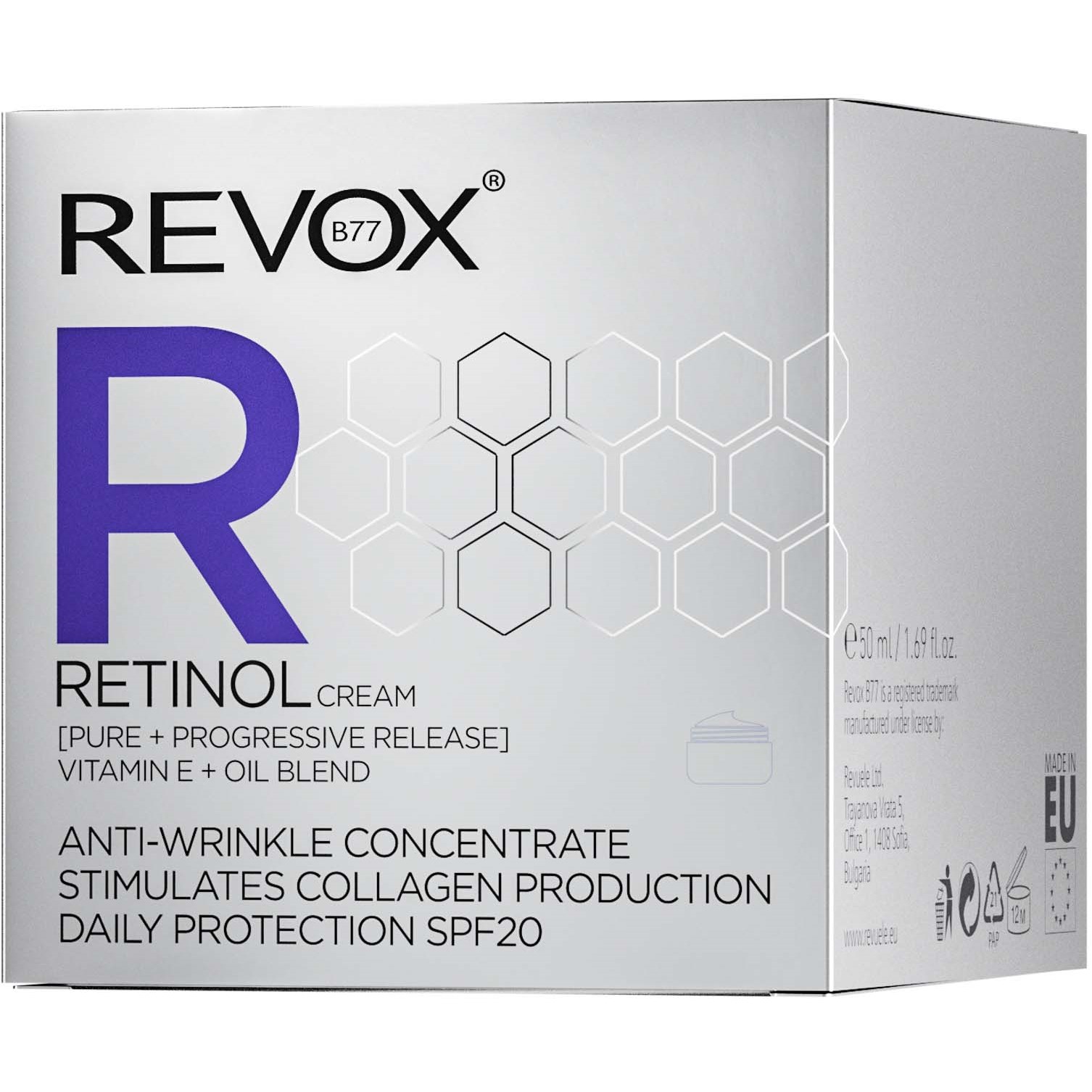Revox B77 JUST Retinol Daily Protection Spf 20 50 ml (obrázok 5)
