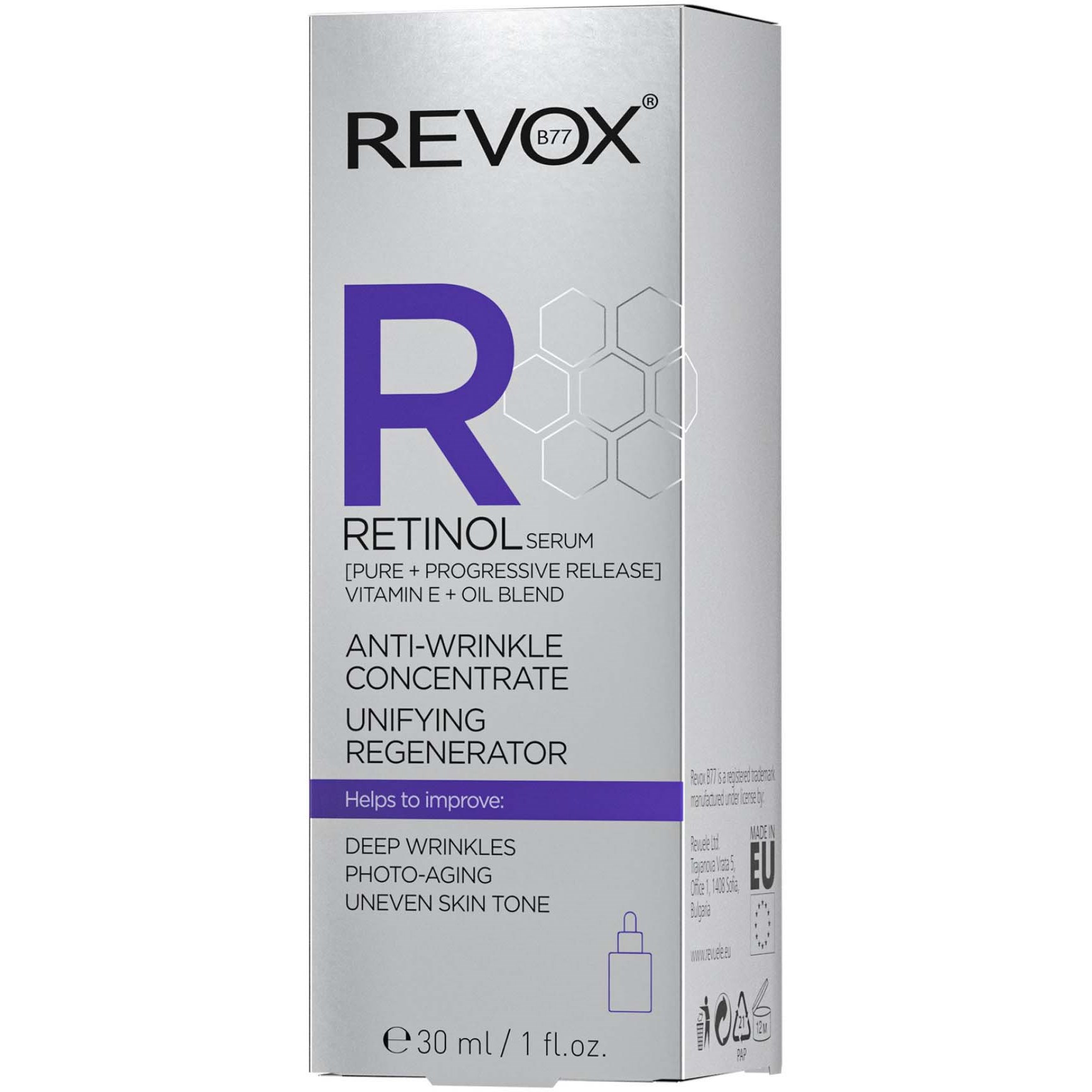 Revox B77 JUST Retinol Serum 0,3% Unifying Regenerator 30 ml (obrázok 4)