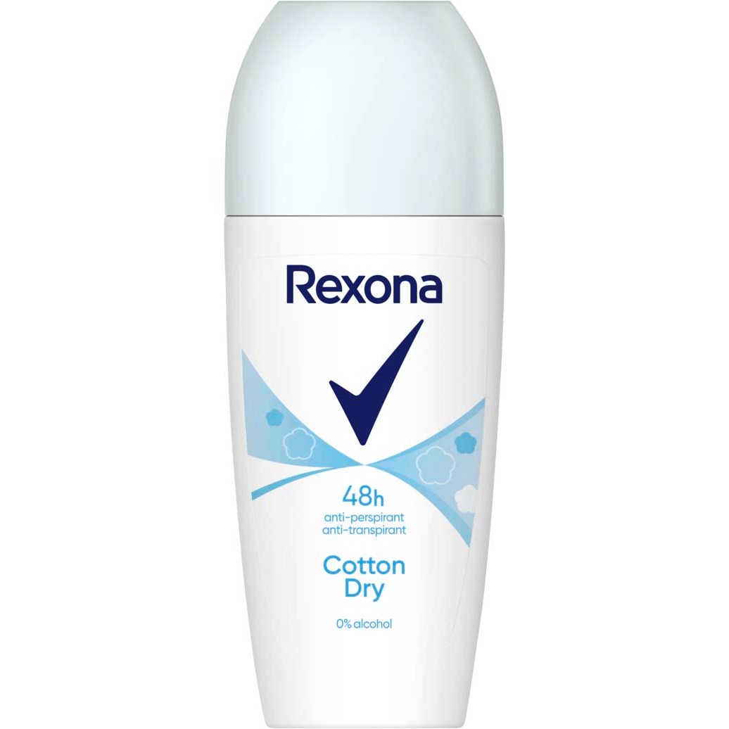 Läs mer om Rexona 48h Cotton Dry roll-on 50 ml