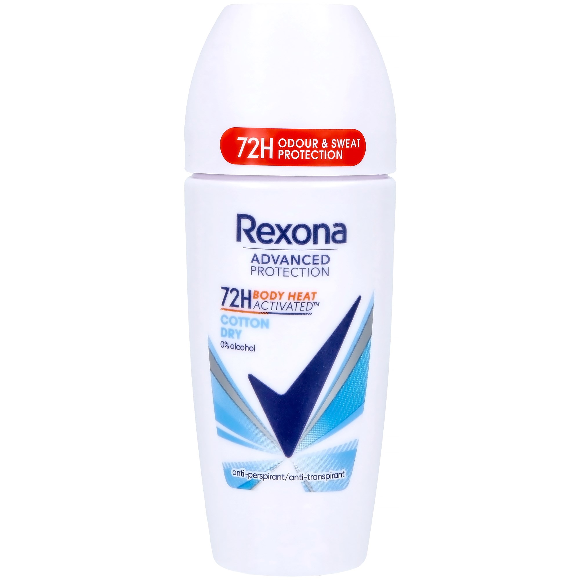 Läs mer om Rexona 72h Advanced Protection Cotton Dry roll-on 50 ml
