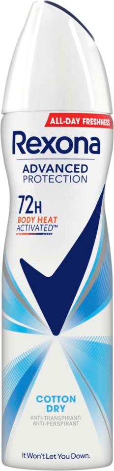 Rexona 72h Advanced Protection Cotton Dry spray 150 ml