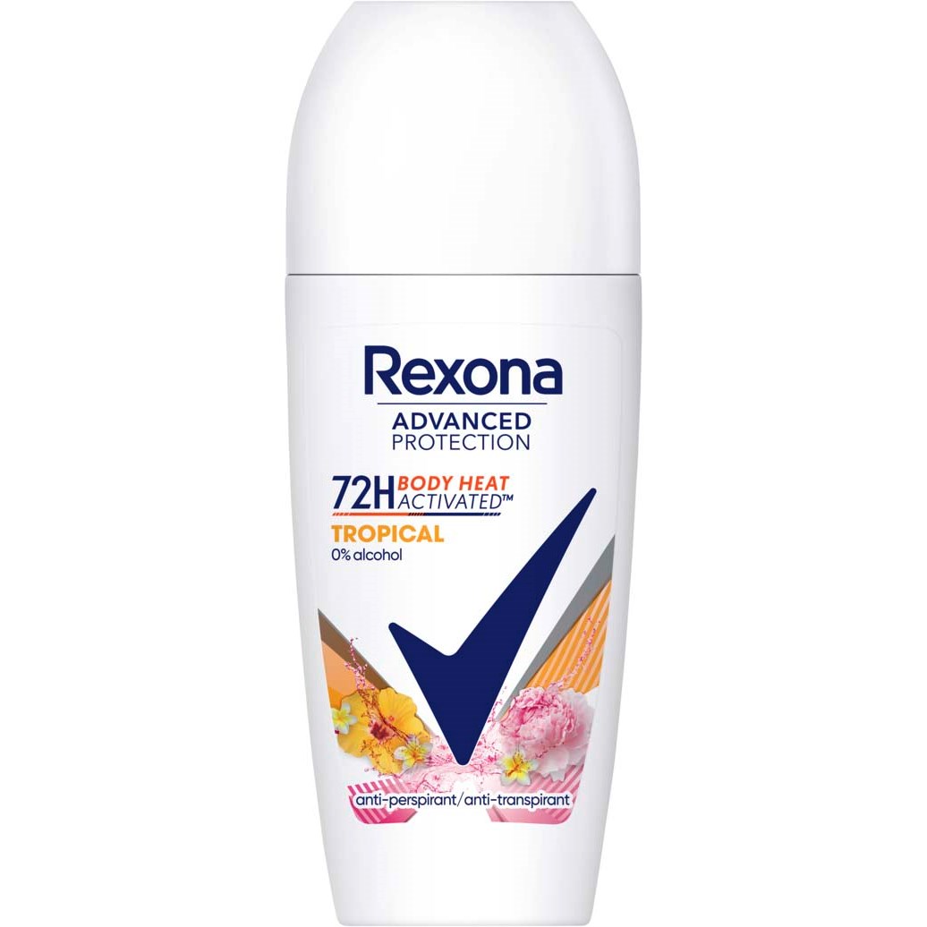 Läs mer om Rexona 72h Advanced Protection Tropical roll-on 50 ml
