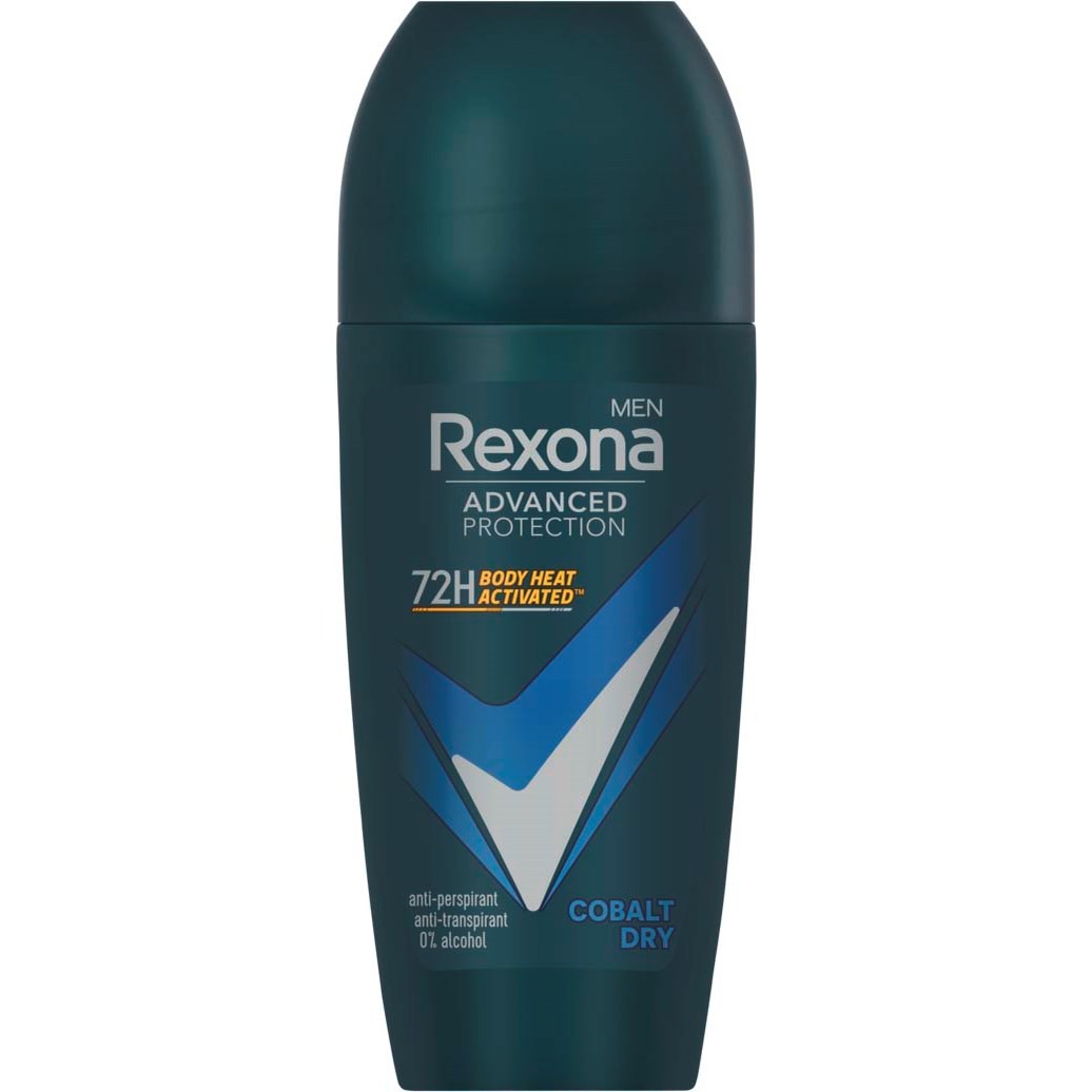 Läs mer om Rexona Men 72h Advanced Protection Cobalt Dry roll-on 50 ml