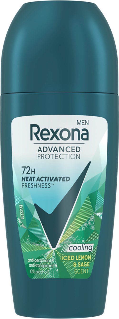 Rexona Men 72h Advanced Protection Iced Lemon & Sage Roll-on 50 ml