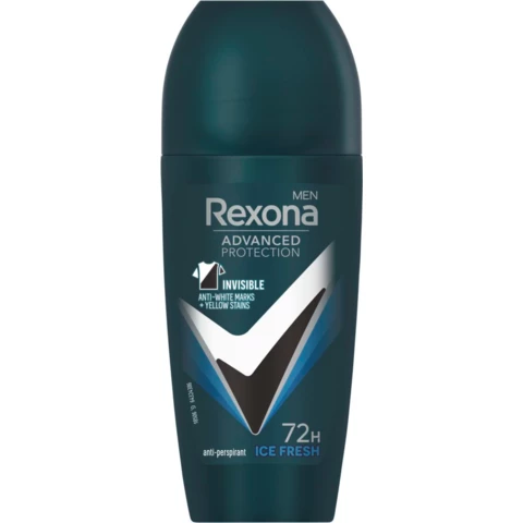Rexona Men 72h Advanced Protection Invisible Ice roll-on från Rexona