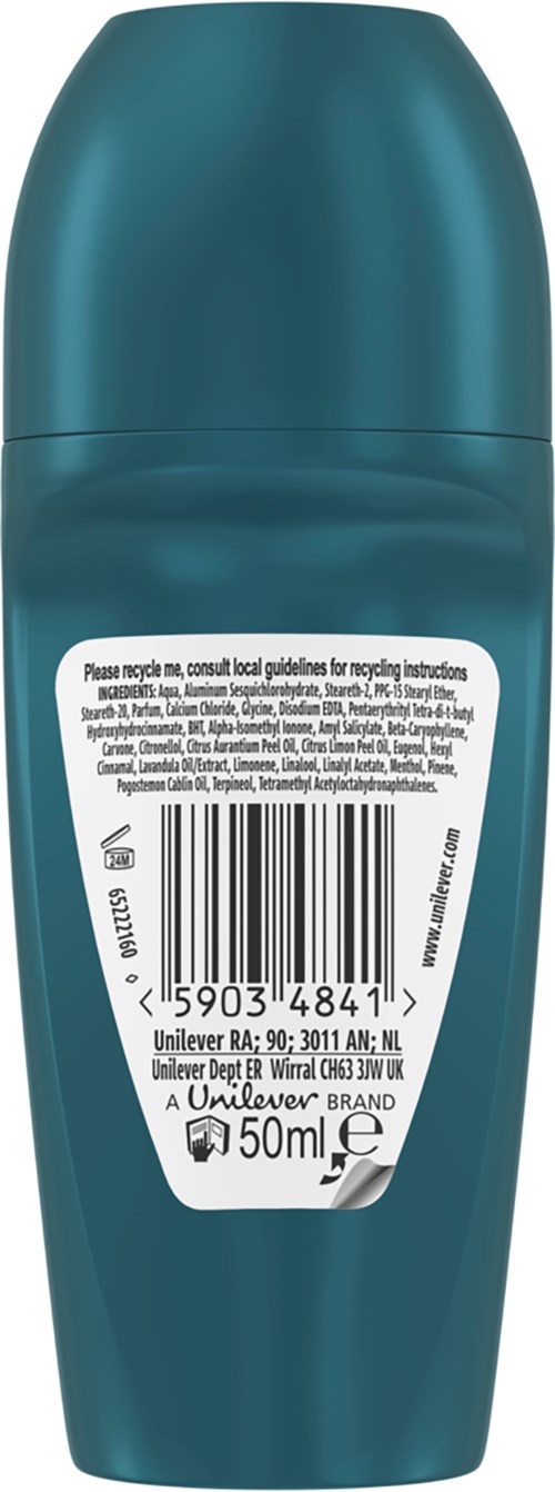 Rexona Men 72h Advanced Protection Menthol & Blue Lavender Roll-on 50 ml