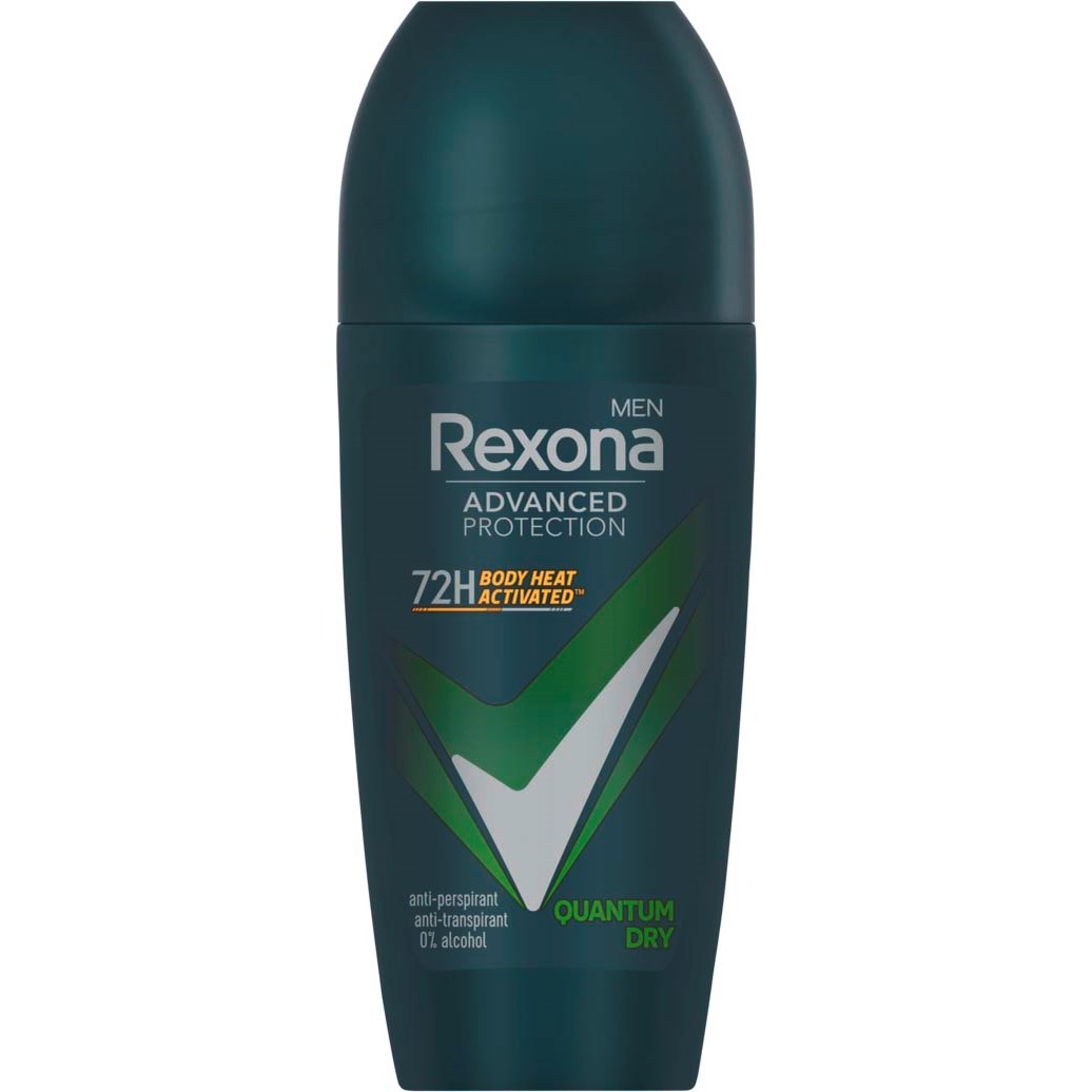 Läs mer om Rexona Men 72h Advanced Protection Quantum Dry roll-on 50 ml