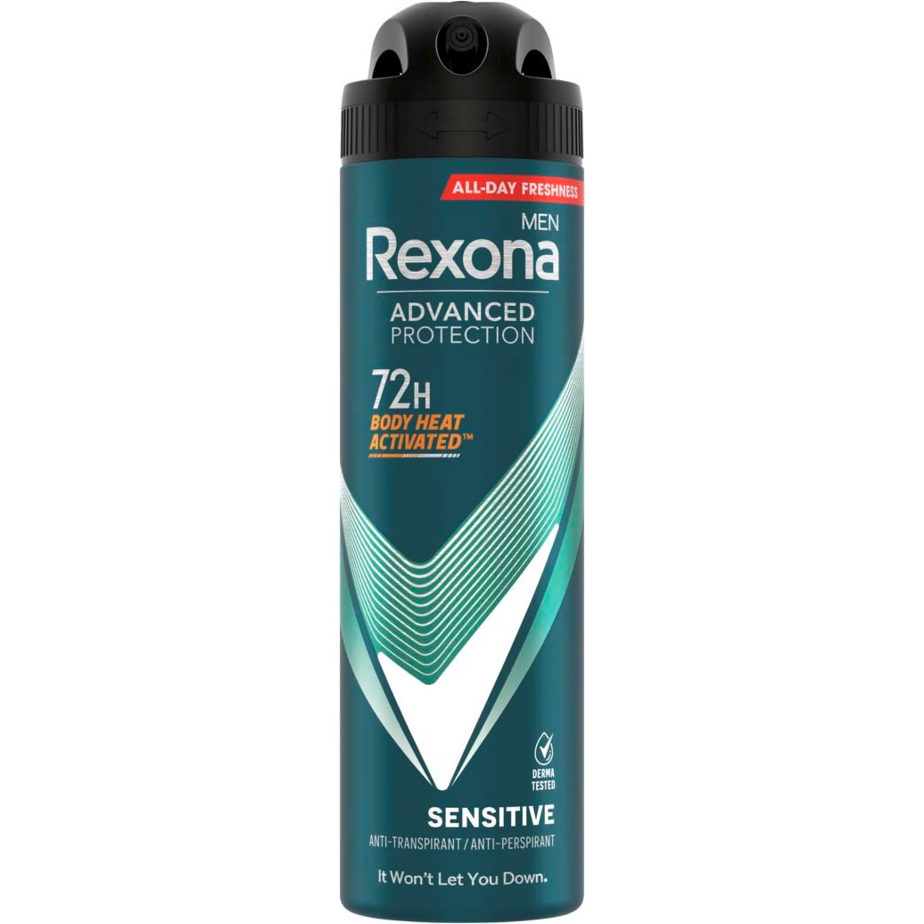 Läs mer om Rexona Men 72h Advanced Protection Sensitive Spray 150 ml
