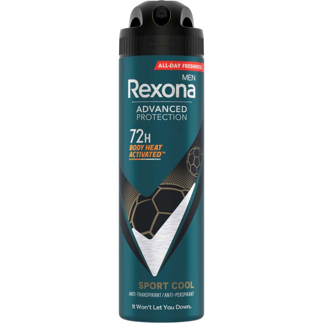 Läs mer om Rexona Men 72h Advanced Protection Sport Cool Spray 150 ml