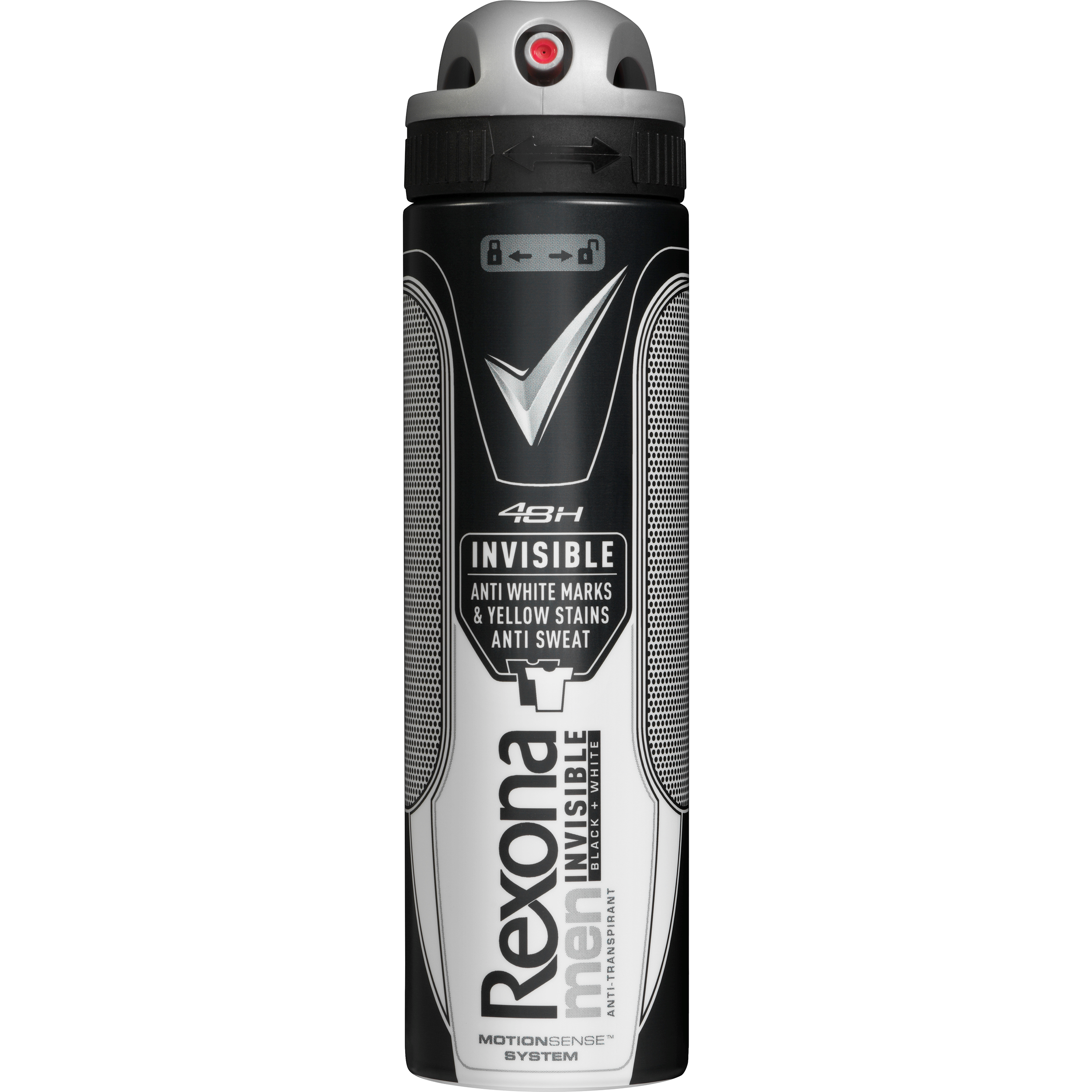 Läs mer om Rexona Men Invisible On Black & White Clothes Spray 150 ml